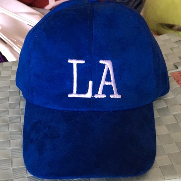 Blue Suede LA Hat 🧢 101 - Picture 1 of 4